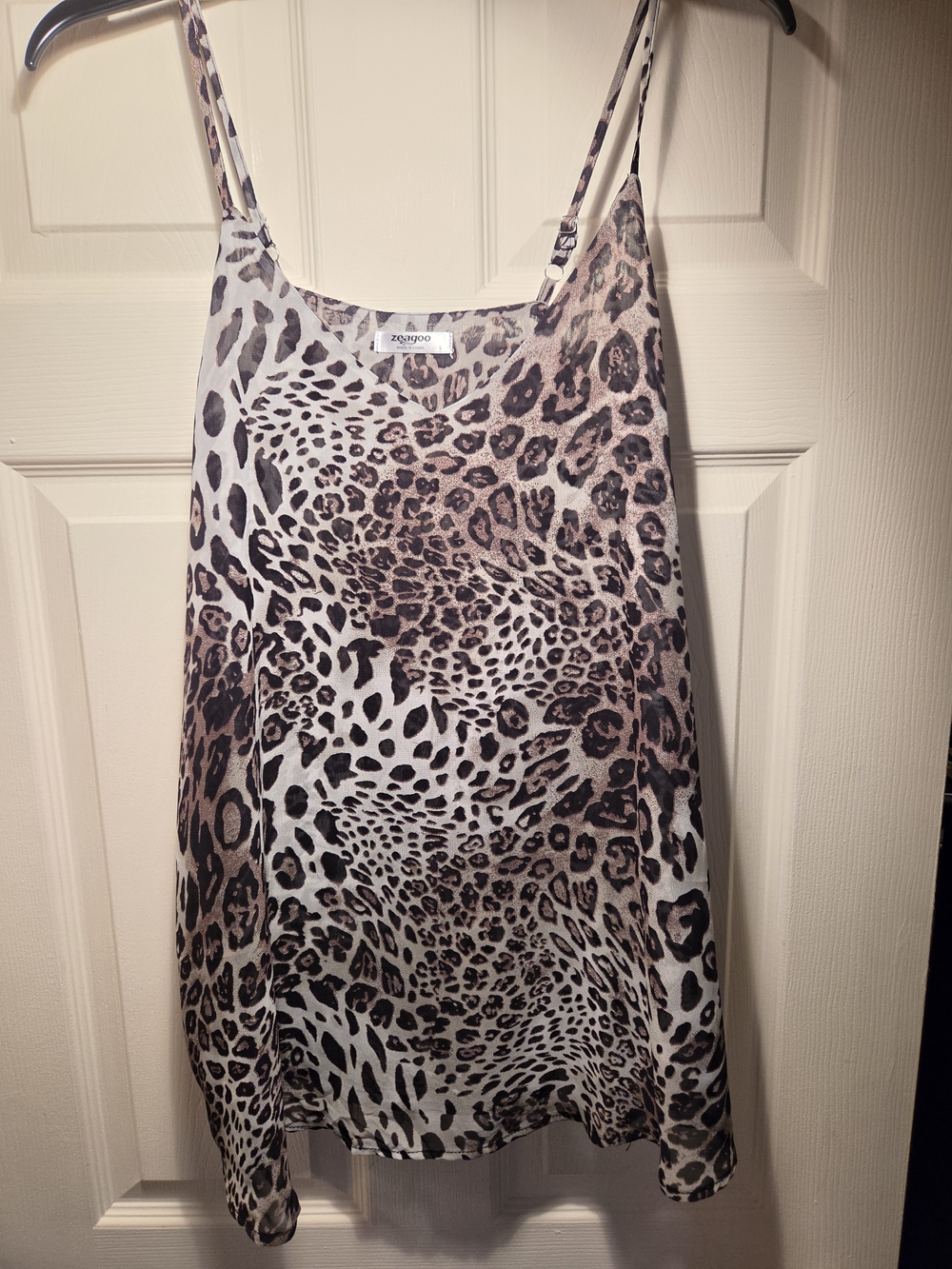 Cheetah Print tank top